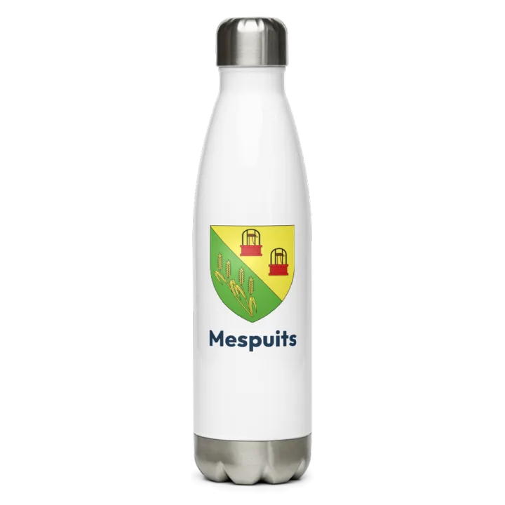 Gourde inox blason de Mespuits