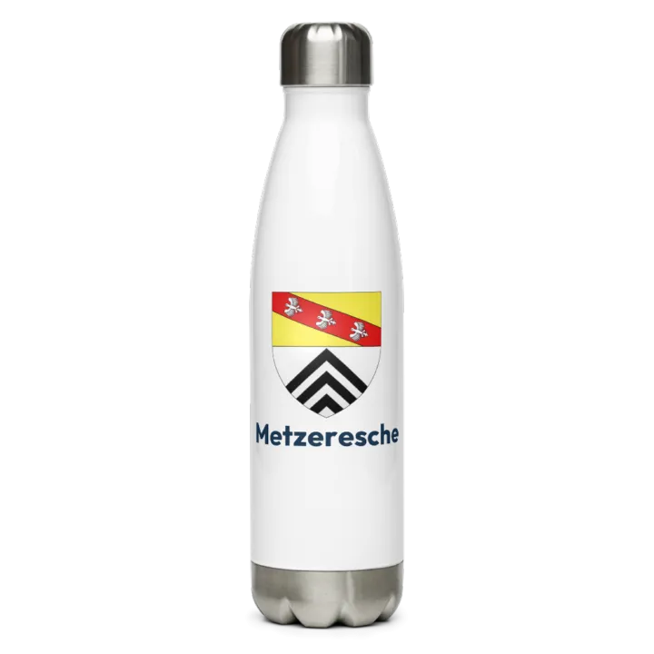 Gourde inox blason de Metzeresche