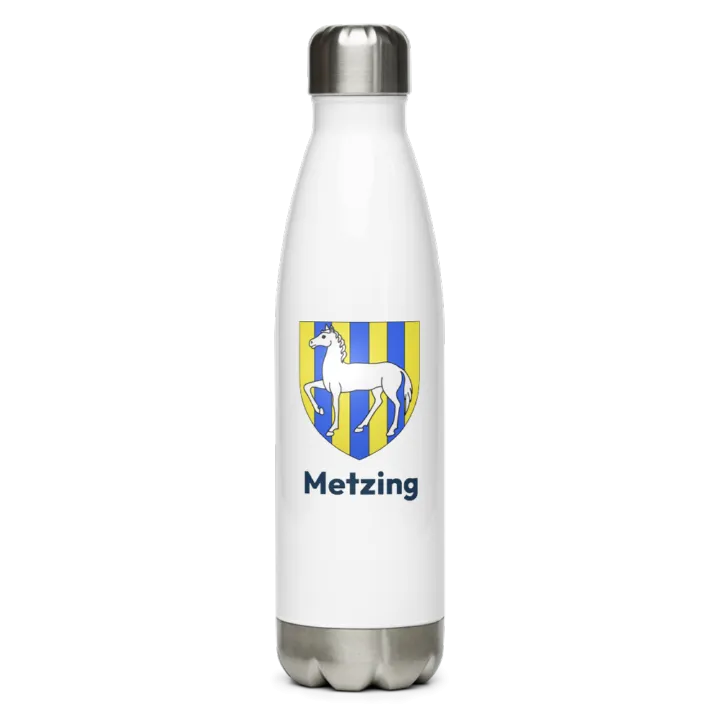 Gourde inox blason de Metzing