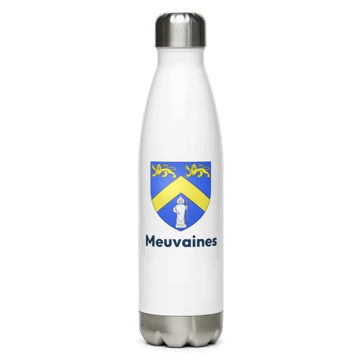 Gourde inox blason de Meuvaines