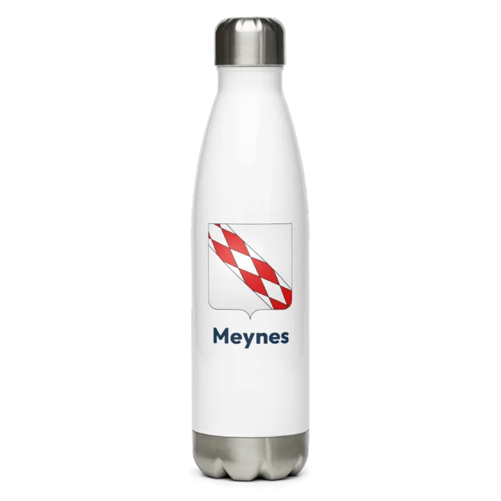 Gourde inox blason de Meynes