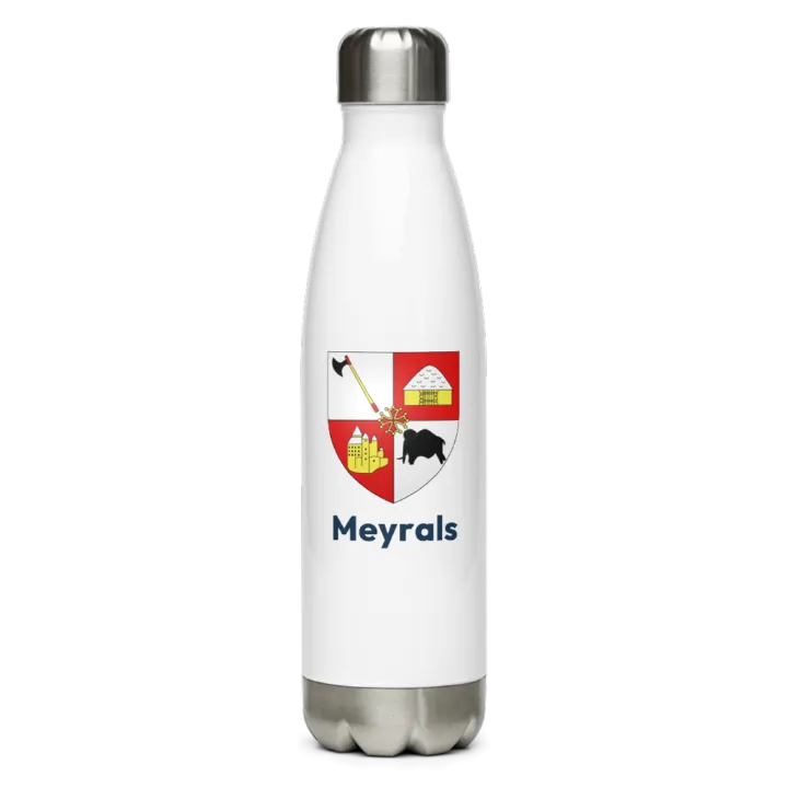 Gourde inox blason de Meyrals