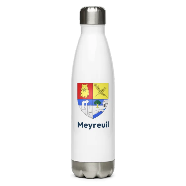 Gourde inox blason de Meyreuil