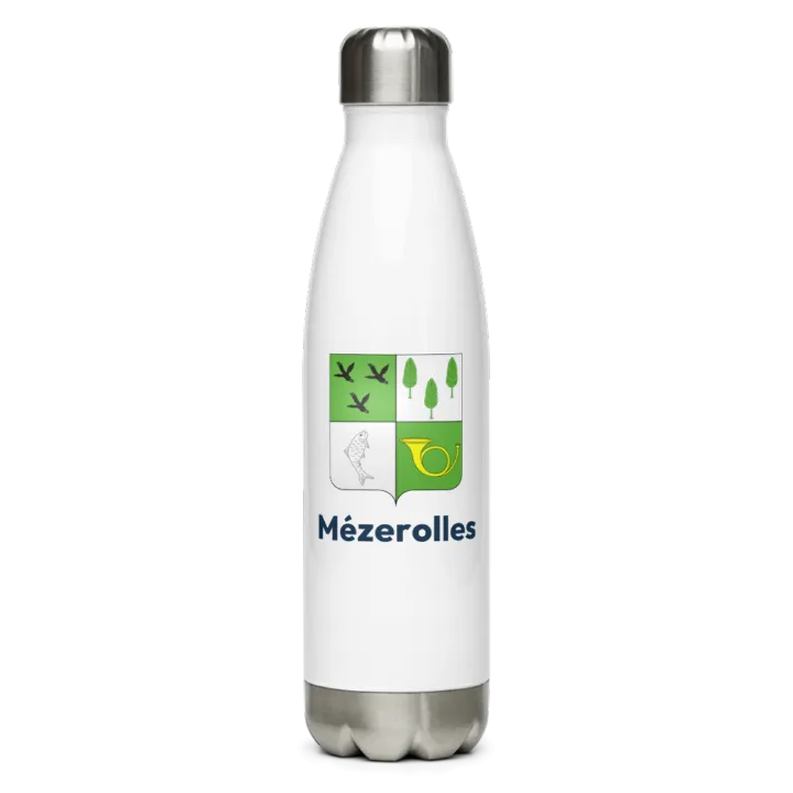 Gourde inox blason de Mézerolles