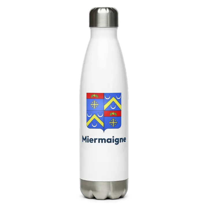 Gourde inox blason de Miermaigne