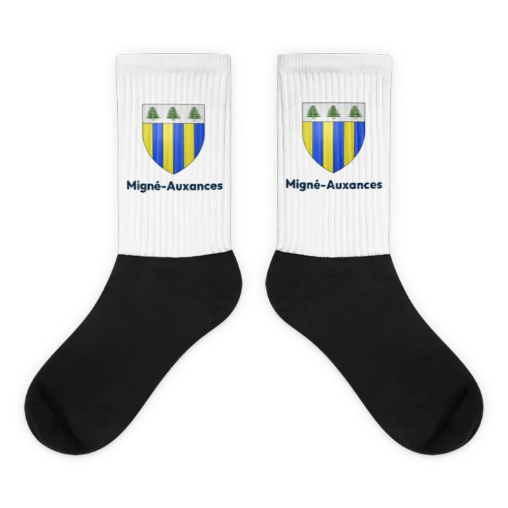 Chaussettes — blason de Migné-Auxances