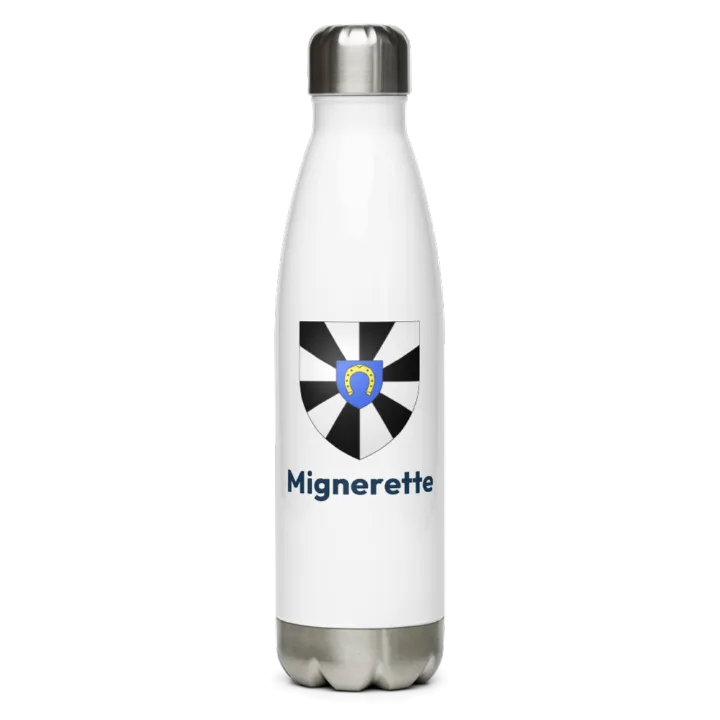 Gourde inox blason de Mignerette