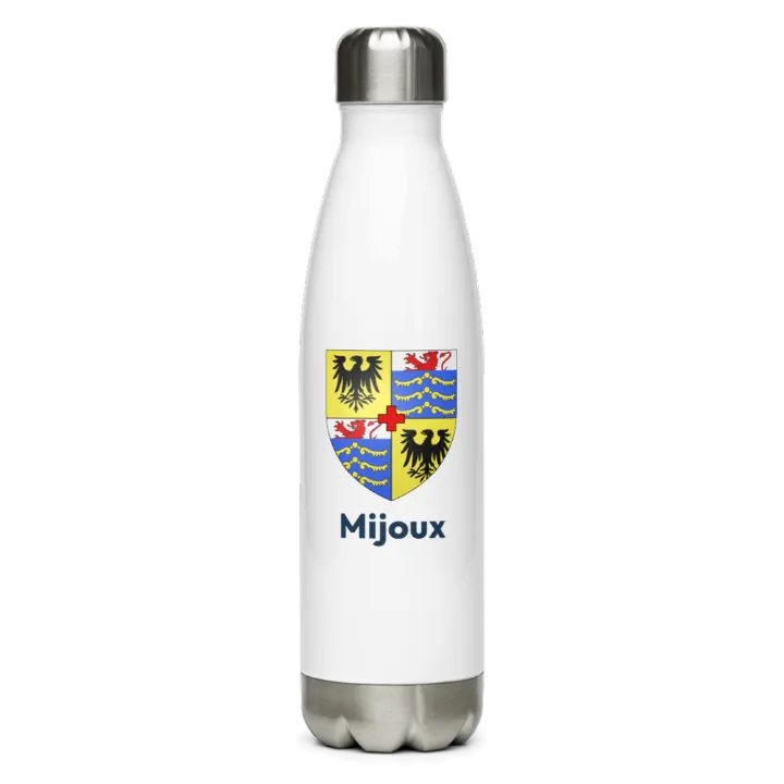 Gourde inox blason de Mijoux