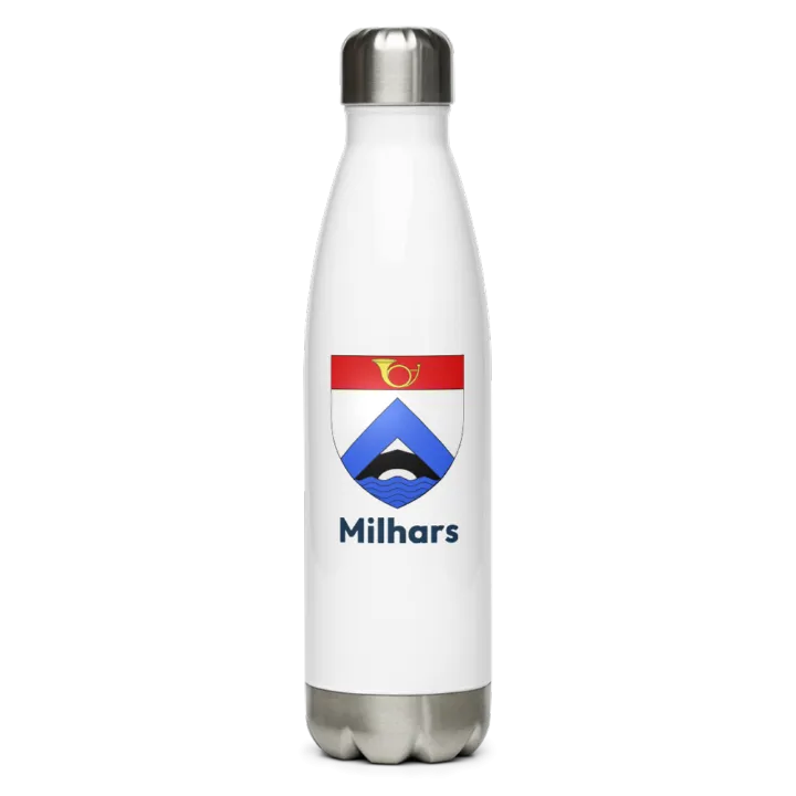 Gourde inox blason de Milhars