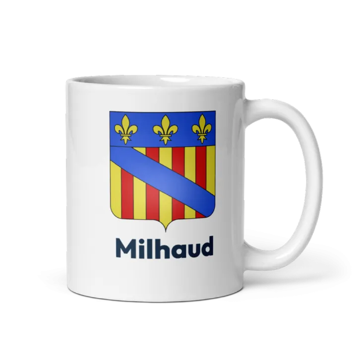 Mug blason de Milhaud