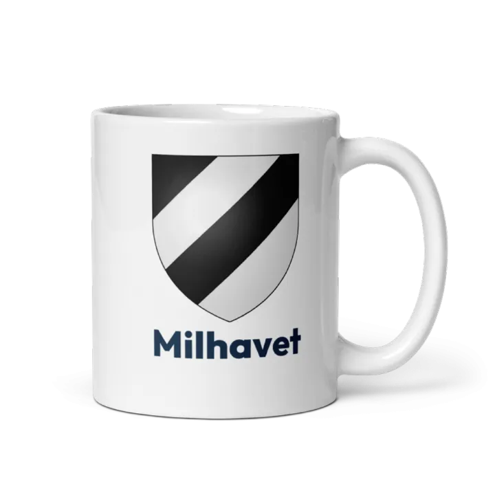 Mug blason de Milhavet