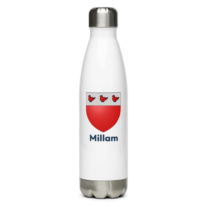 Gourde inox blason de Millam
