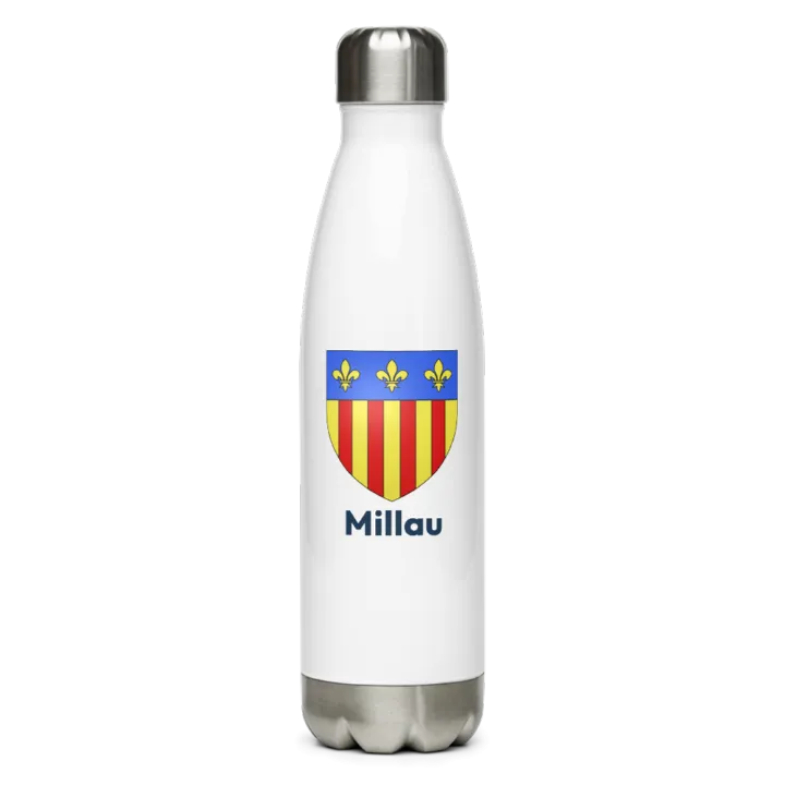 Gourde inox blason de Millau