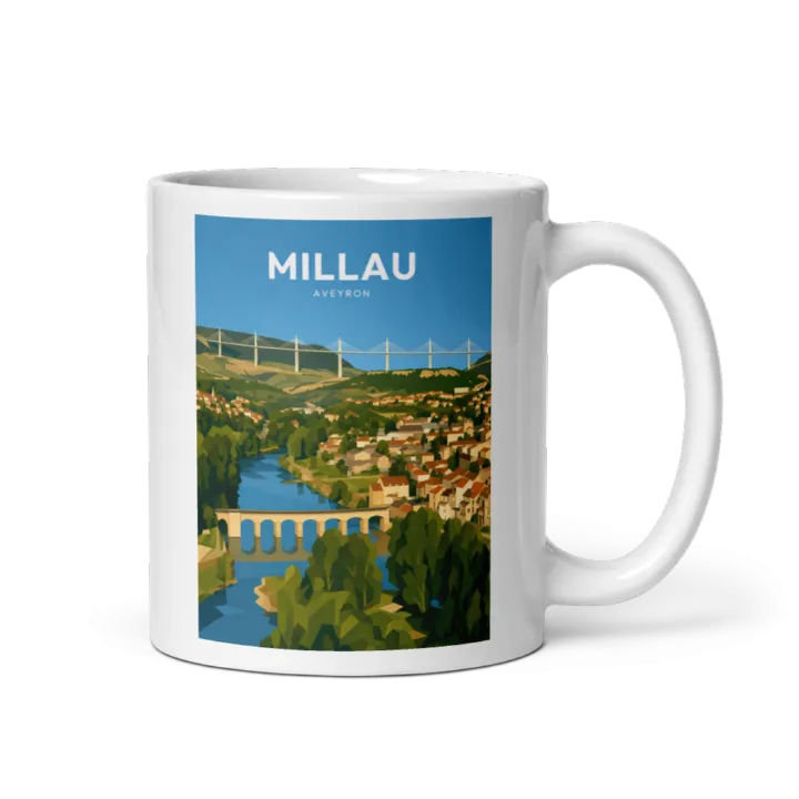 Mug — Le Viaduc de Millau et la vallée