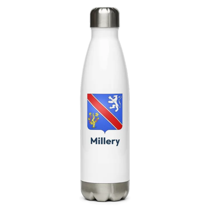Gourde inox blason de Millery