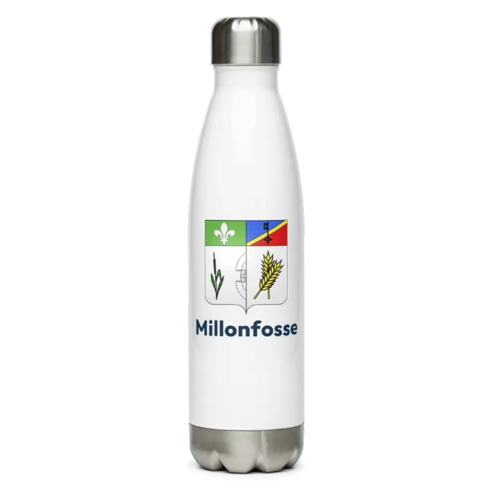 Gourde inox blason de Millonfosse