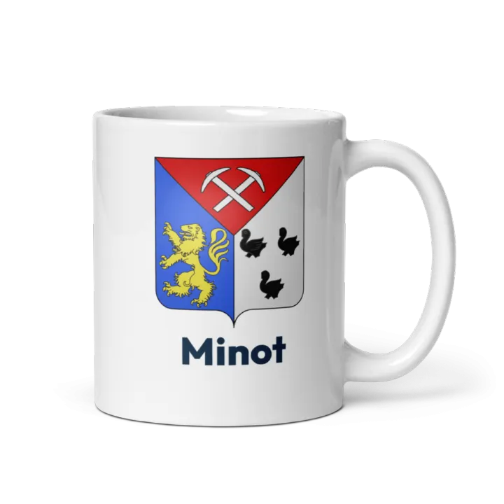 Mug blason de Minot