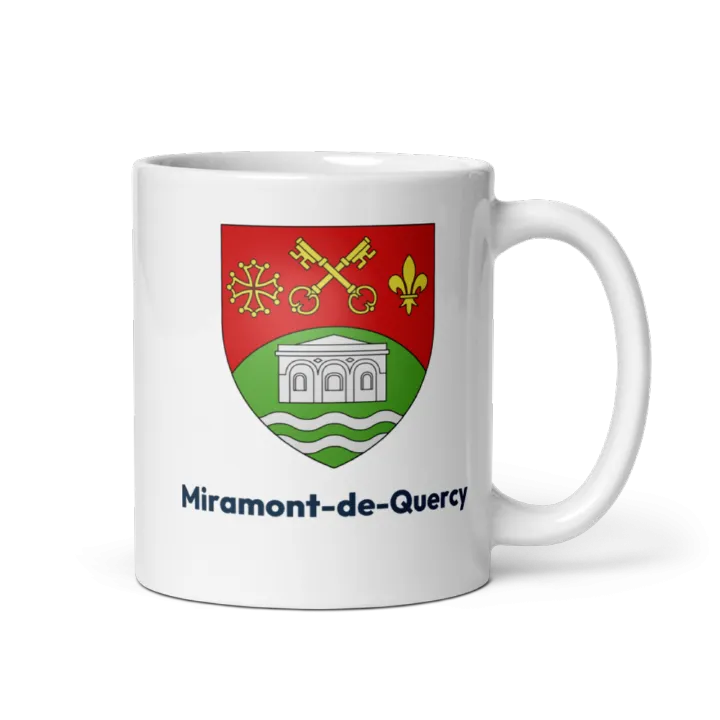 Mug blason de Miramont-de-Quercy