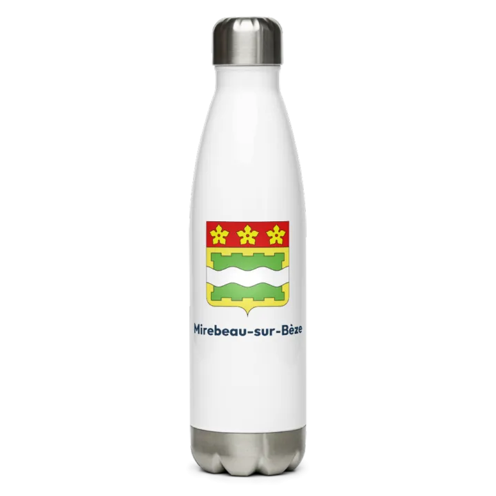 Gourde inox blason de Mirebeau-sur-Bèze
