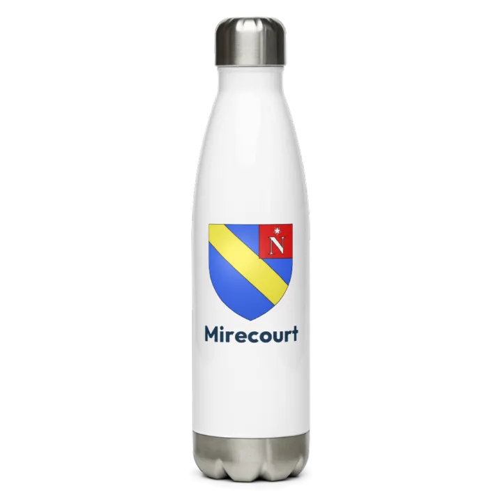Gourde inox blason de Mirecourt