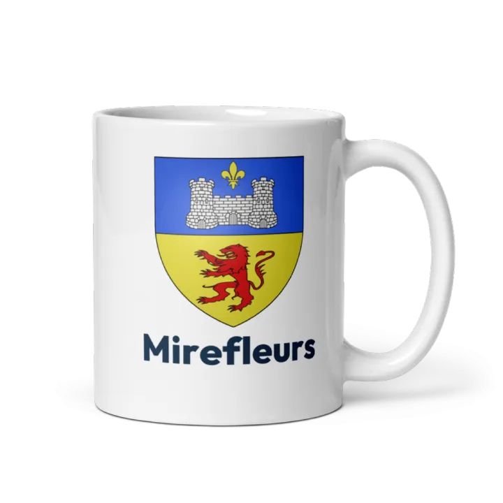 Mug blason de Mirefleurs