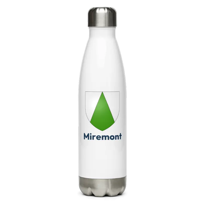 Gourde inox blason de Miremont