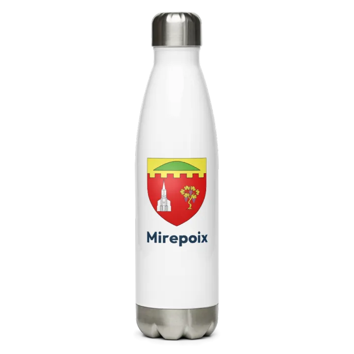 Gourde inox blason de Mirepoix