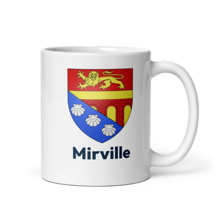 Mug blason de Mirville