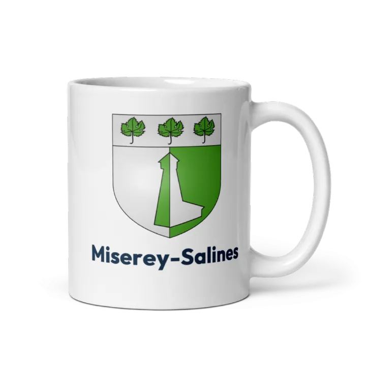 Mug blason de Miserey-Salines