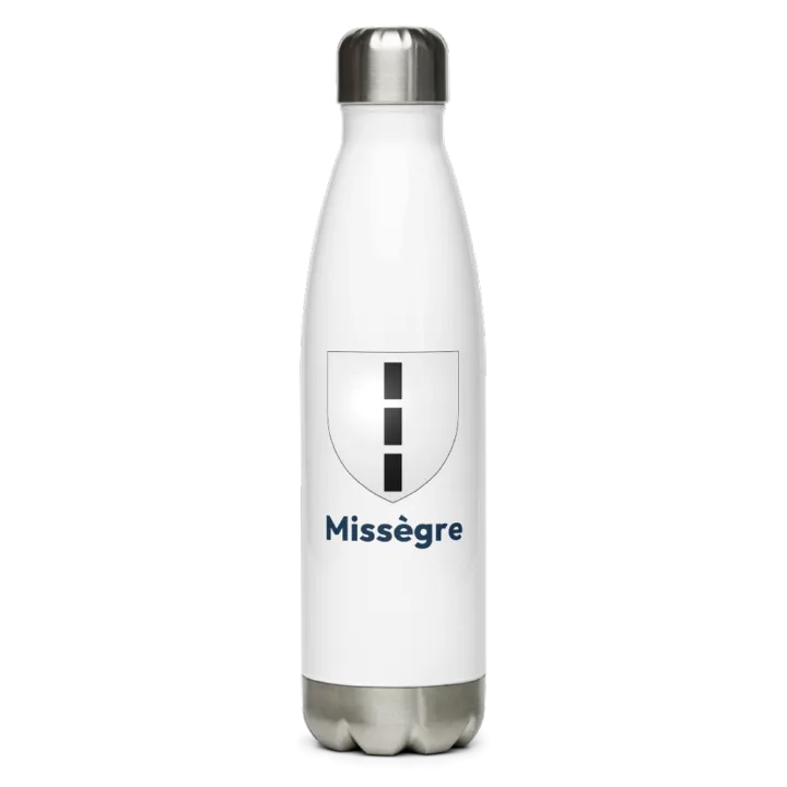 Gourde inox blason de Missègre