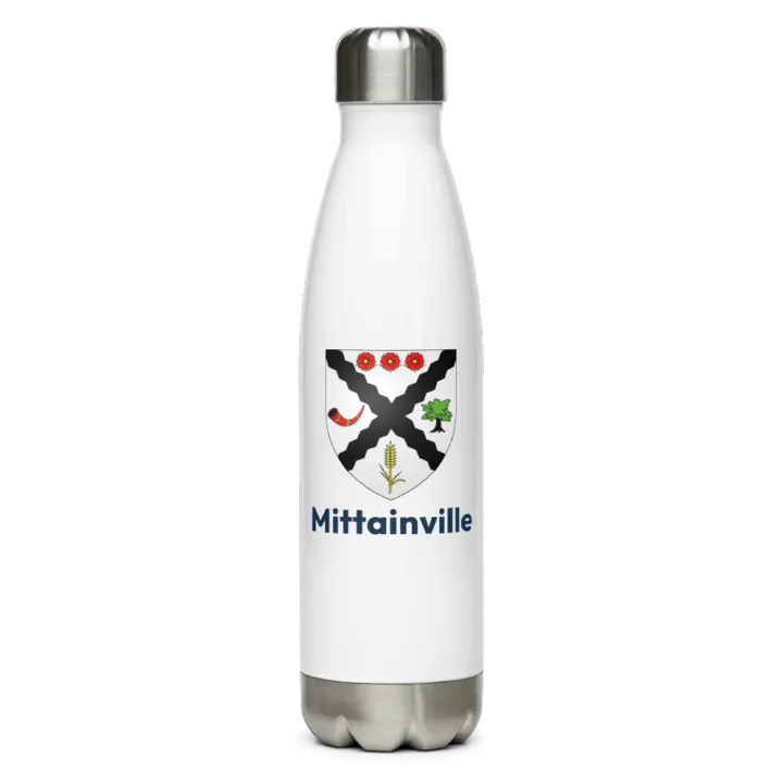 Gourde inox — blason de Mittainville