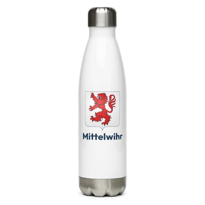 Gourde inox blason de Mittelwihr
