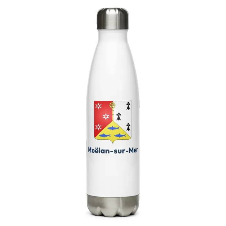 Gourde inox blason de Moëlan-sur-Mer