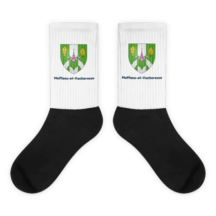 Chaussettes — blason de Moffans-et-Vacheresse