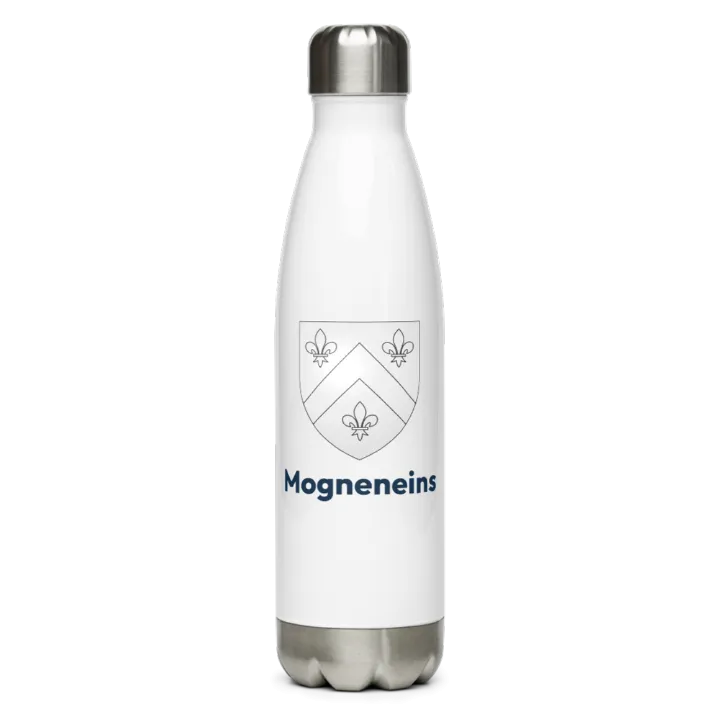 Gourde inox — blason de Mogneneins