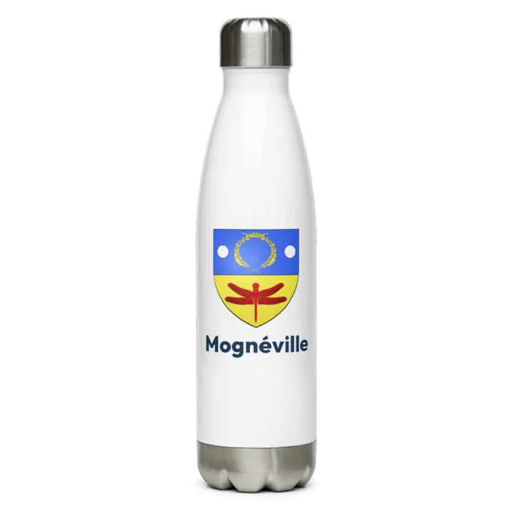 Gourde inox — blason de Mognéville