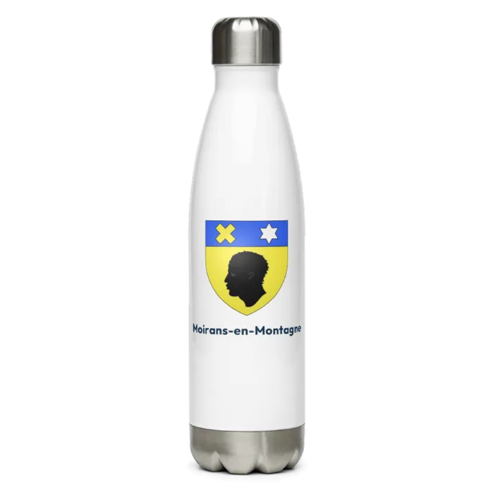 Gourde inox blason de Moirans-en-Montagne