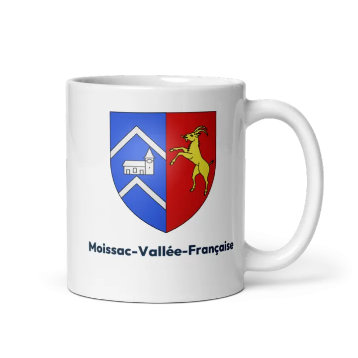 Mug blason de Moissac-Vallée-Française