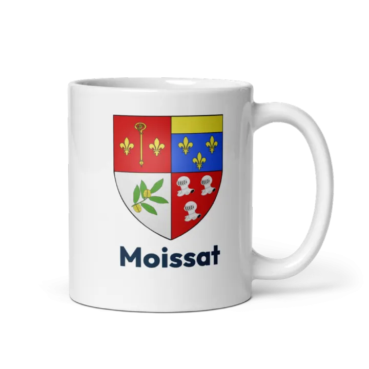 Mug blason de Moissat