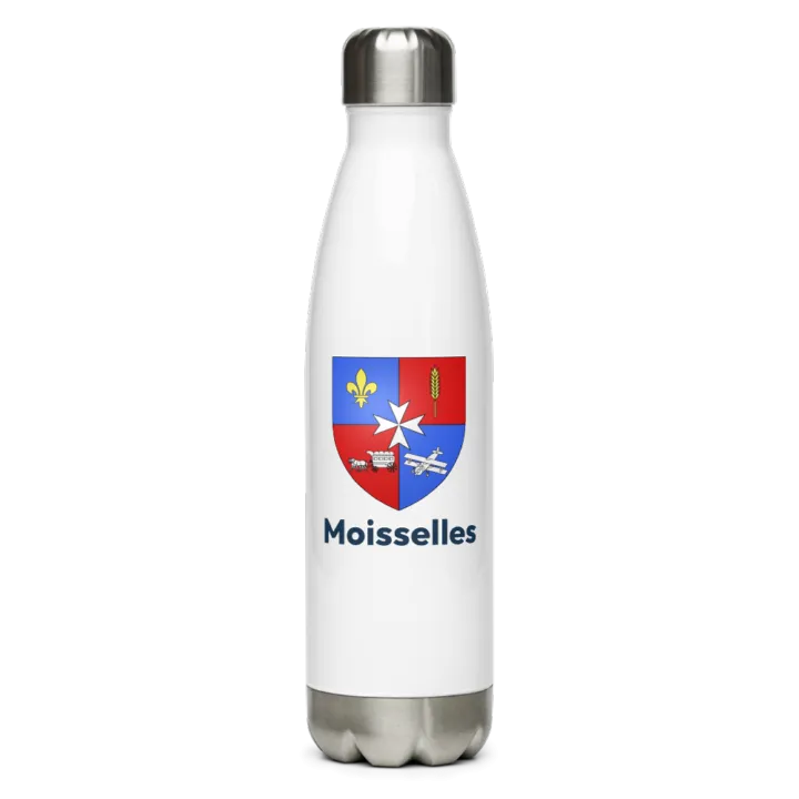 Gourde inox blason de Moisselles