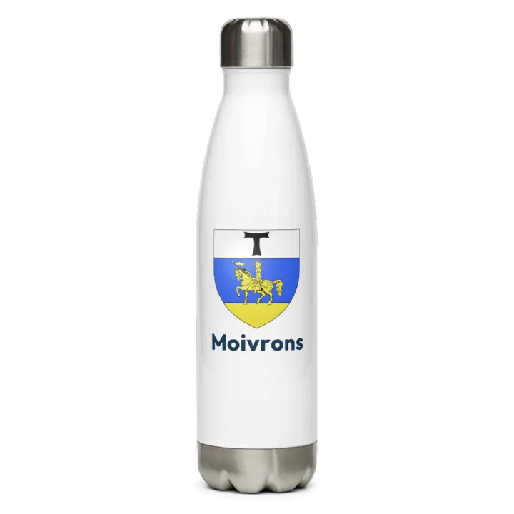 Gourde inox blason de Moivrons