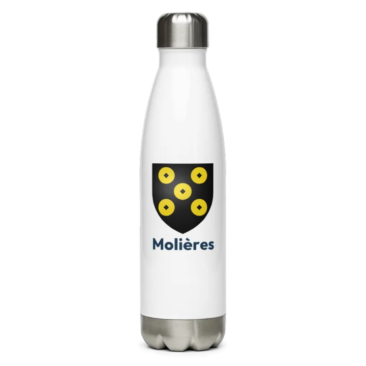 Gourde inox blason de Molières
