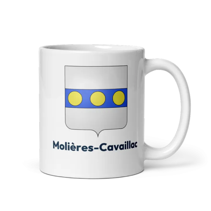 Mug blason de Molières-Cavaillac