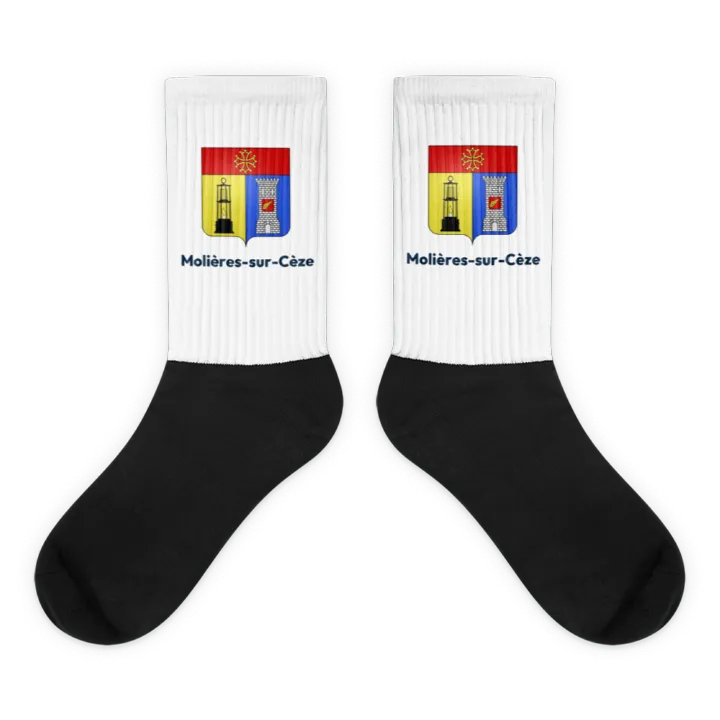 Chaussettes — blason de Molières-sur-Cèze