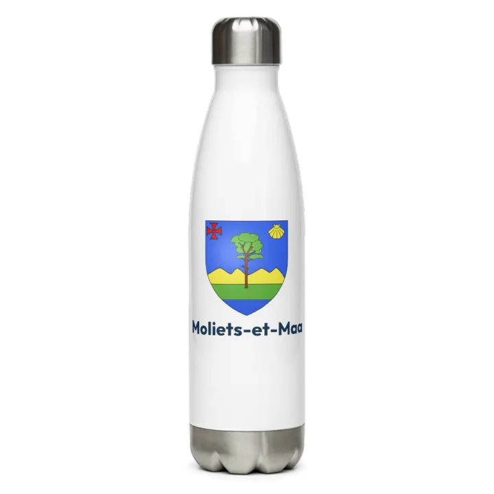 Gourde inox blason de Moliets-et-Maa