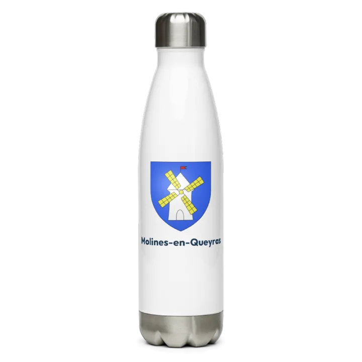 Gourde inox blason de Molines-en-Queyras