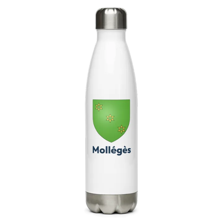 Gourde inox blason de Mollégès