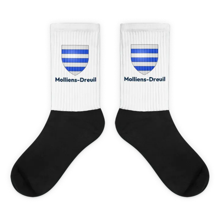 Chaussettes — blason de Molliens-Dreuil