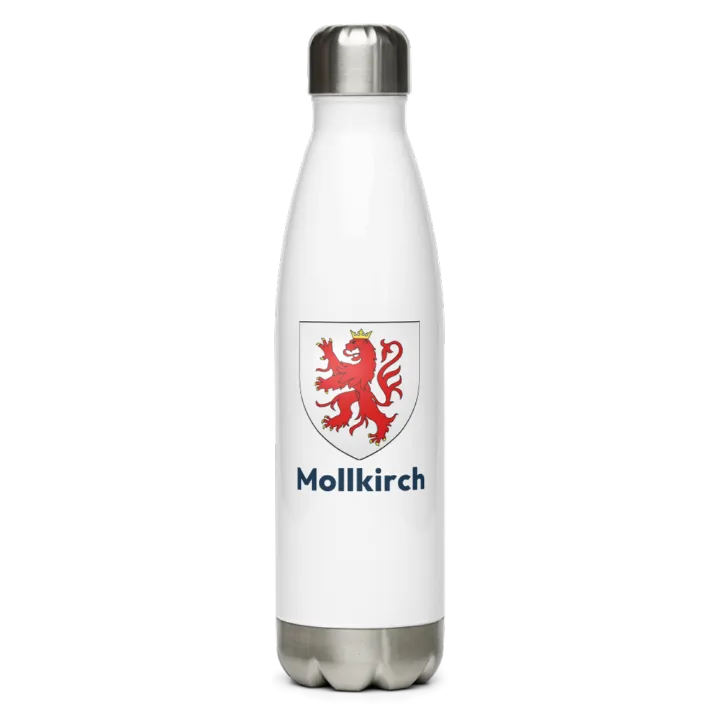 Gourde inox — blason de Mollkirch