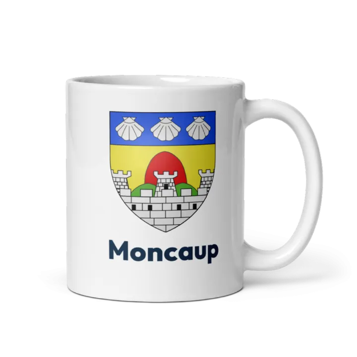 Mug blason de Moncaup